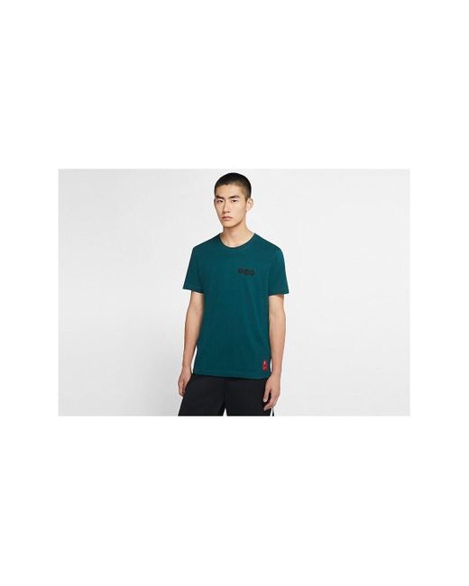 T-shirt Kyrie Irving Logo Dri-fit Nike pour homme en coloris Blue