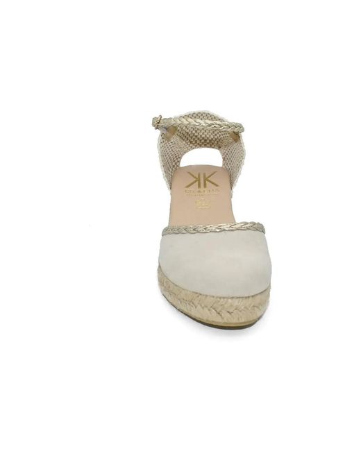 Espadrilles Cokketta en coloris Gray