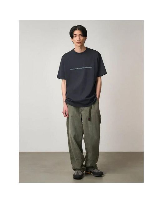 T-shirt Gramicci pour homme en coloris Black