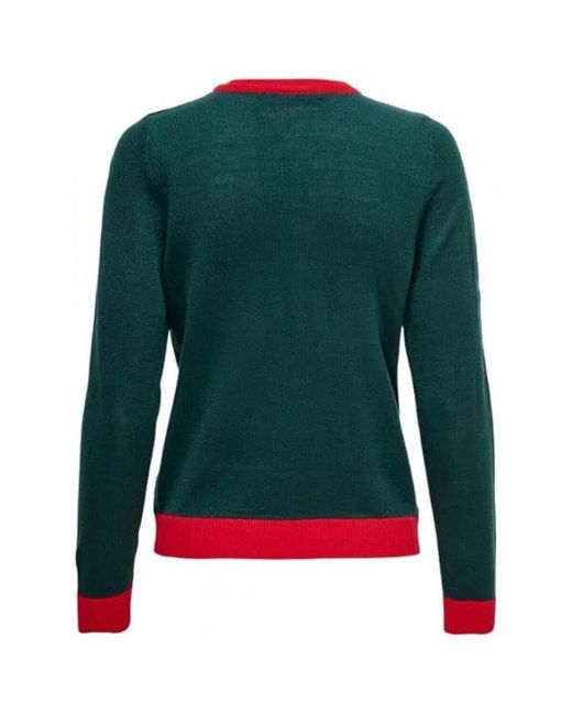 Pull 15271064 ONLY en coloris Green