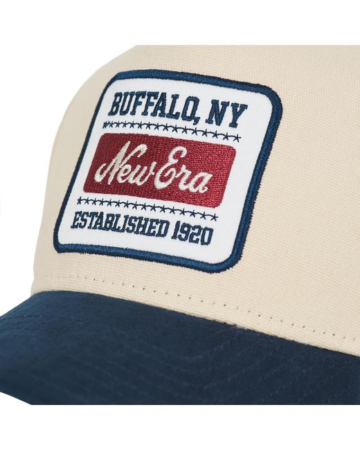 Casquette Patch Suede E-Frame KTZ en coloris Blue