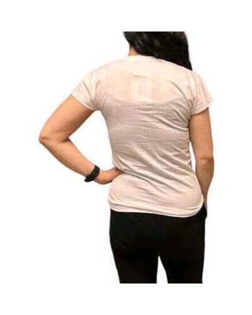 T-shirt TEE TIME en coloris Natural