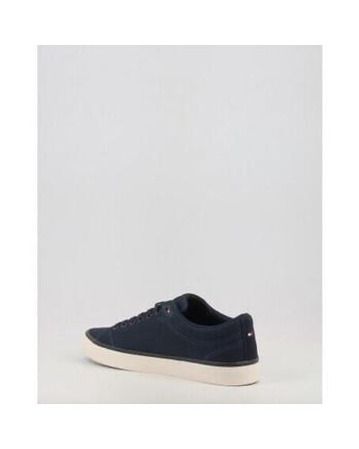 Baskets TH HI VULC LOW CORECANVAS Tommy Hilfiger pour homme en coloris Blue