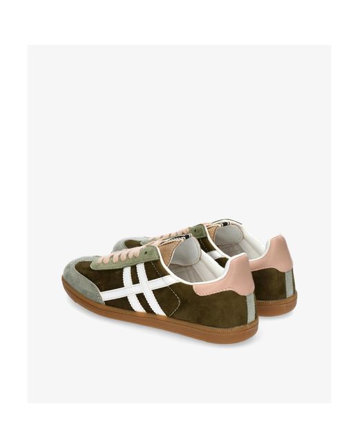 Baskets Basses M5075 Corina en coloris Green