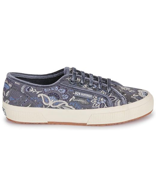Superga Blue Sneaker 2750 Tapestry