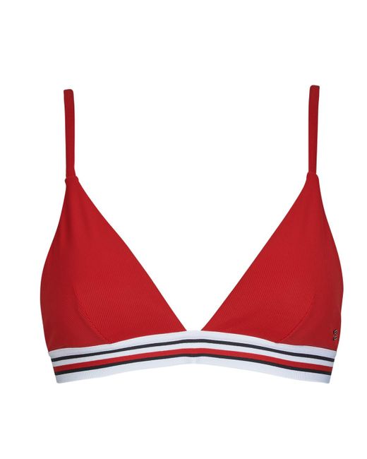 Tommy Hilfiger Bikini Triangle Rp in het Red