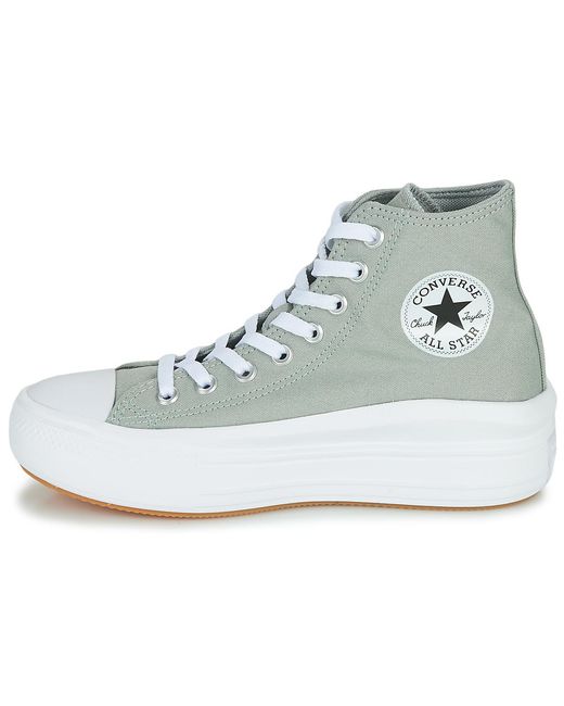 Converse Blue Turnschuhe chuck taylor all star move platform seasonal color hi