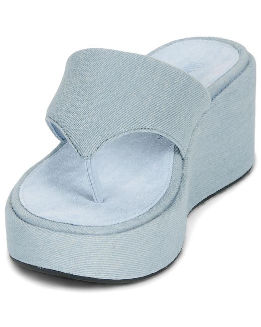 Fitflop Teenslippers Platform Sandals in het Blue