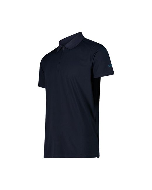 Polo MAN POLO CMP pour homme en coloris Blue