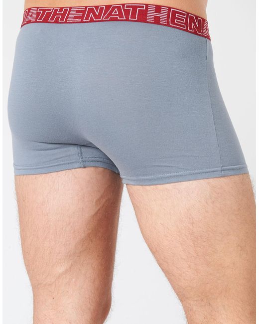 Athena Boxer basic color in Red für Herren