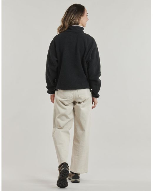 Columbia Black Fleecepullover Helvetia Ii Cropped Half Snap Fleece