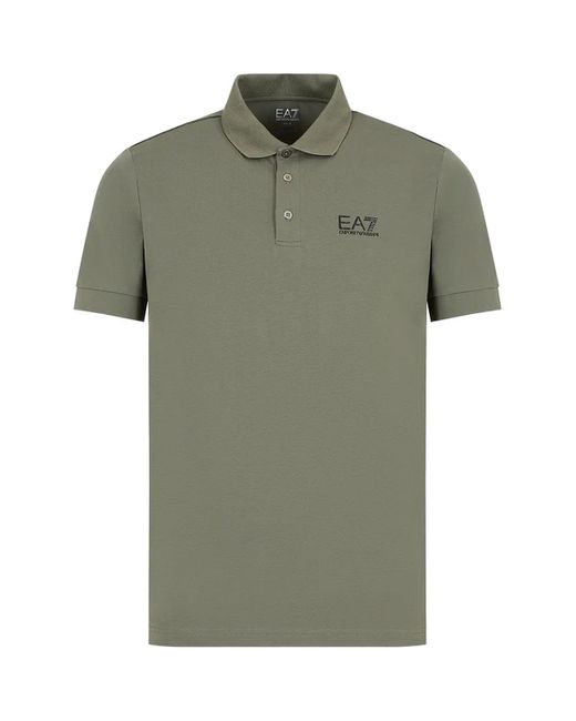 T-shirt Polo EA7 pour homme en coloris Green