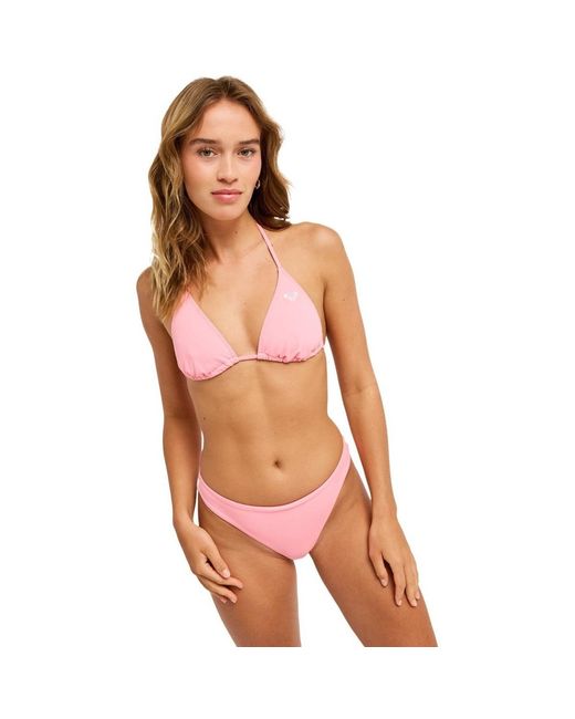 Maillots de bain Solid Essentials Tiki Tri Roxy en coloris Orange