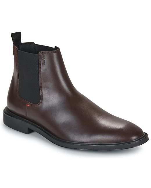 HUGO Herrenstiefel Gryff_Cheb_Lt in Brown für Herren
