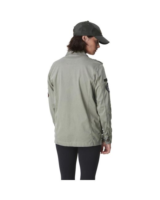 Veste Veste militaire avec patch Milly Von Dutch en coloris Gray