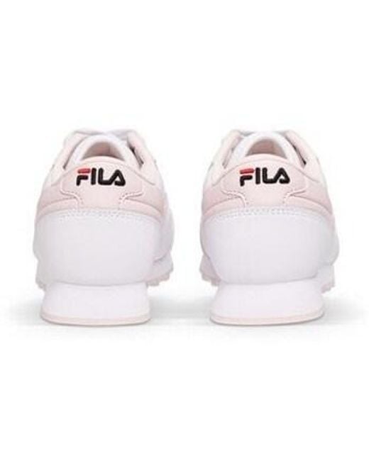 Baskets basses Orbit Fila en coloris White