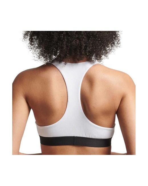 Superdry Strapless/Verwijderbare Bandjes in het White