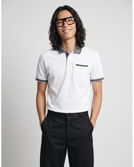 Polo New-Polo BOTD pour homme en coloris White