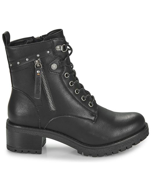 Bottines 172241 Refresh en coloris Black