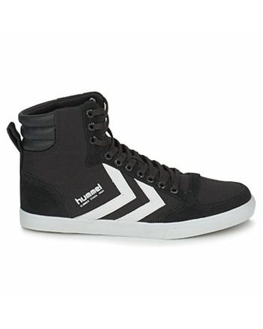 Hummel Black Turnschuhe Ten Star High Canvas