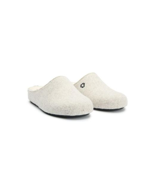 Chaussons Date Mule Chaussons V.Gan en coloris White