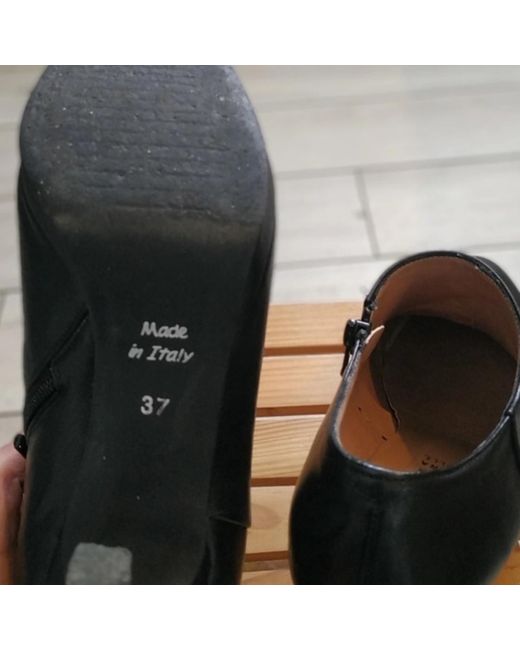 Boots Boots en cuir TBE CafeNoir en coloris Gray