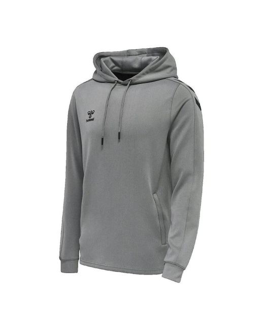 Sweat-shirt Sweat à capuche hmlCORE XK Poly Hummel pour homme en coloris Gray