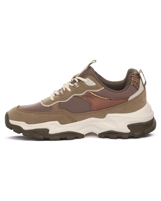 Baskets Taupe Refresh en coloris Brown