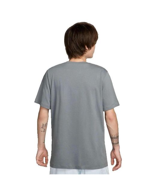 T-shirt T-shirt Sportswear gris Nike pour homme en coloris Gray