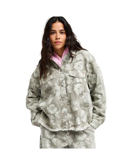 Blouson No Training No Flowers Roxy en coloris Gray