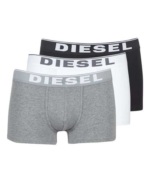 DIESEL Boxers Damien in het Wit voor heren - Bespaar 28% - Lyst