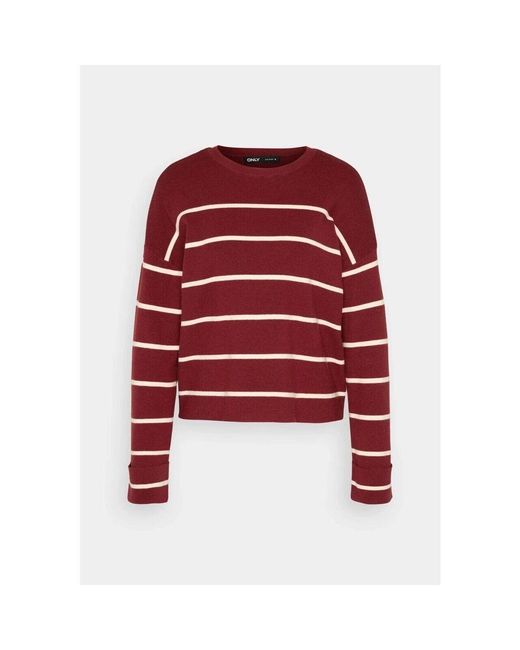 Pull 91260 ONLY en coloris Red