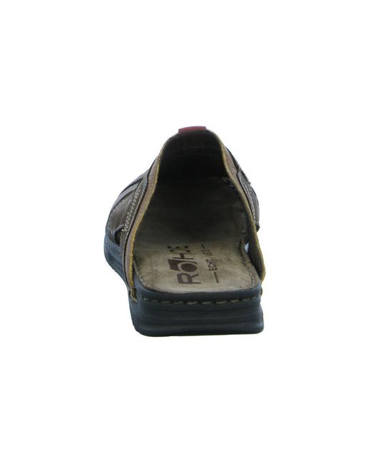 Mules Rohde pour homme en coloris Brown