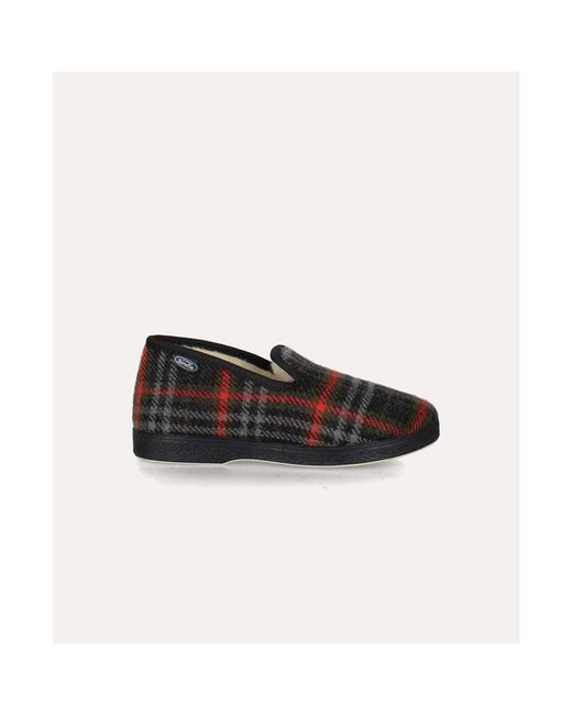 Chaussons caloluc Semelflex pour homme en coloris Black
