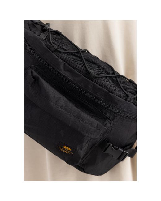 Sac Bandouliere Combat Waist Bag - black Alpha Industries pour homme