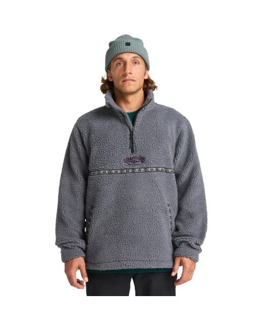 Polaire Boundary Tombstone Billabong pour homme en coloris Gray