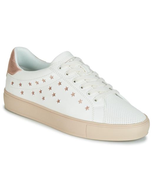 Esprit Lage Sneakers Colette Star Lu in het Wit - Bespaar 23% - Lyst