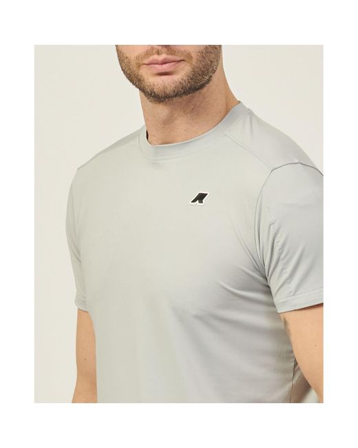T-shirt T-shirt Montour avec logo K-Way pour homme en coloris Gray
