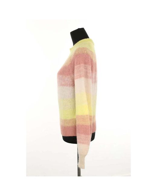 Pull Pull jaune Maje en coloris Yellow