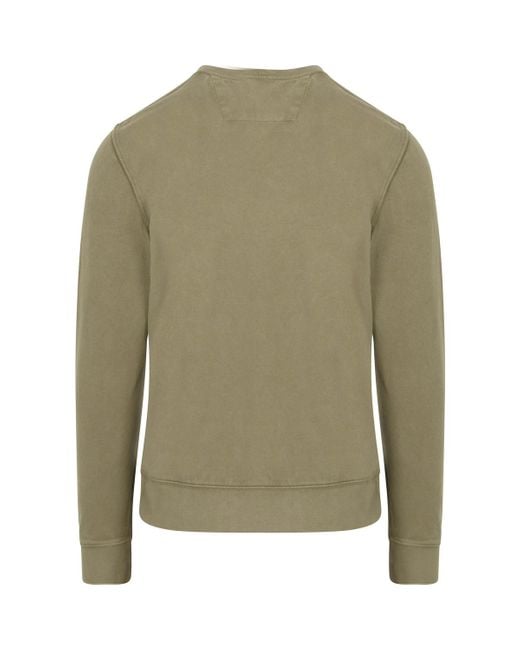Sweat-shirt Sweater Classic Essential Vert Olive Superdry pour homme en coloris Green