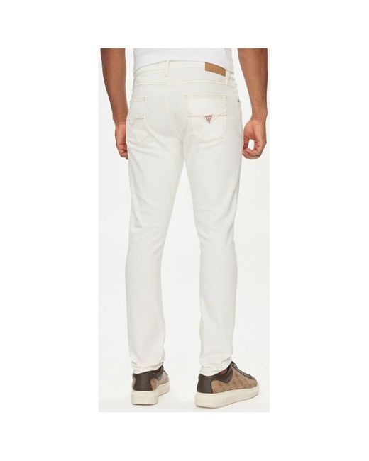 Jeans MAGA27 D5B11 - CHRIS-AUREA Guess pour homme en coloris White