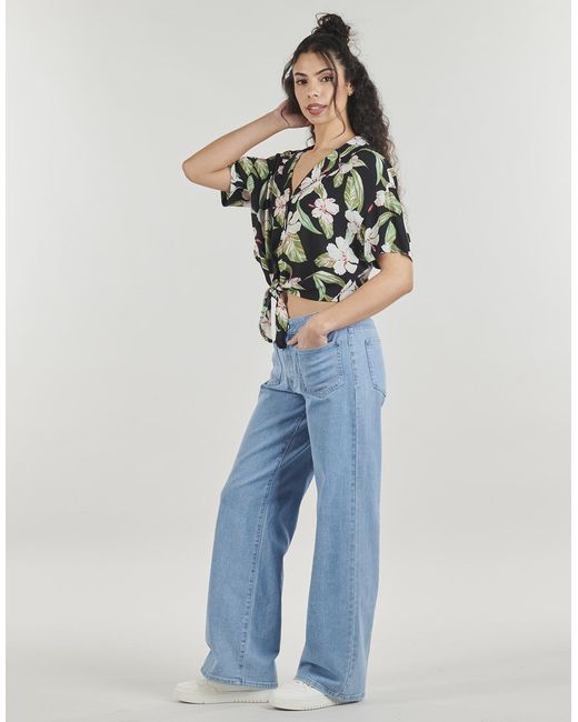 Roxy Blouse Salty Sweet Printed in het Green