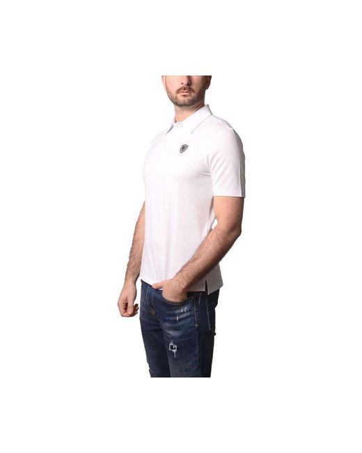 Polo Blauer pour homme en coloris Gray