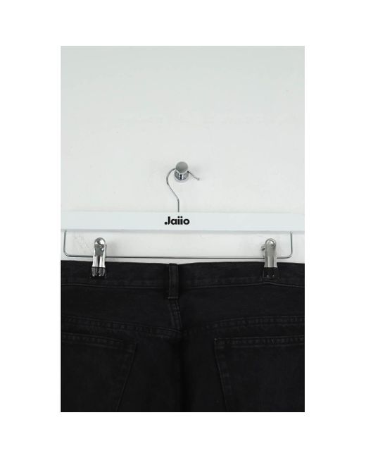 Jeans Jean droit en coton noir A.P.C. pour homme en coloris Black
