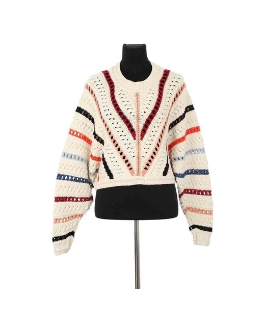 Pull Pull en coton multicolore Ba&sh en coloris Pink