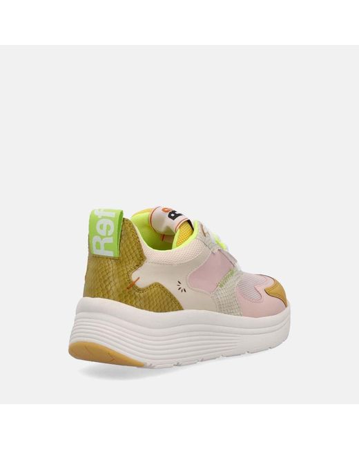 Baskets basses SNEAKERS Refresh en coloris Pink
