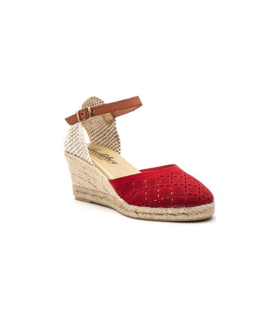 Espadrilles Cbp - Conbuenpie en coloris Red