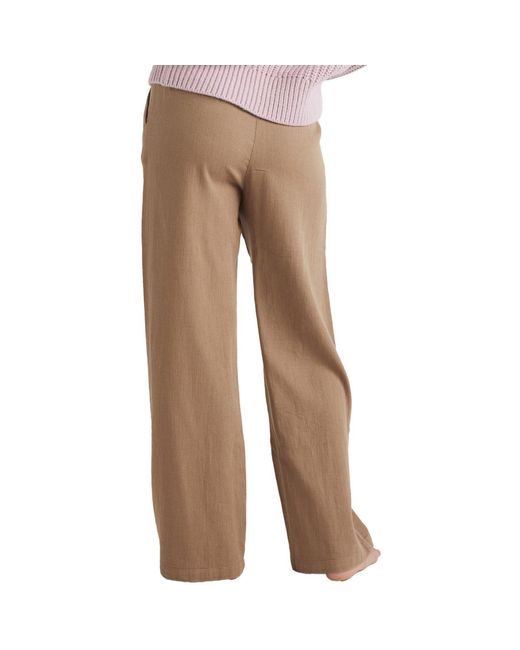 Pantalon Attractive Light Roxy en coloris Brown