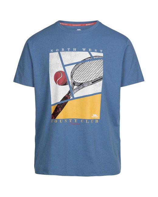 T-shirt Serland Trespass pour homme en coloris Blue