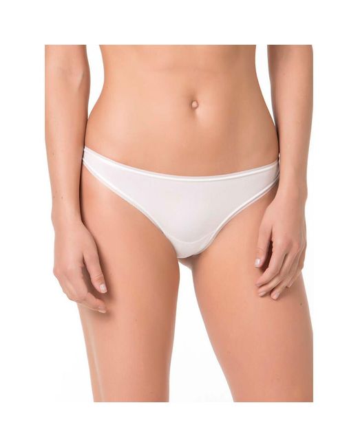 Strings String Invisible Selmark en coloris Pink